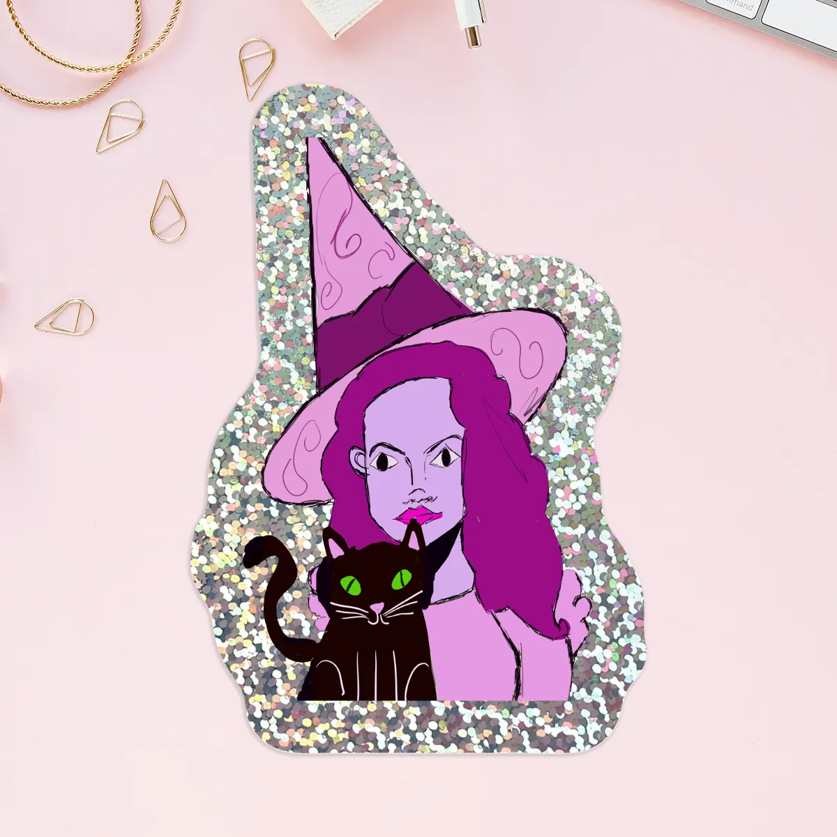 DGR WitchGlitter Stickers