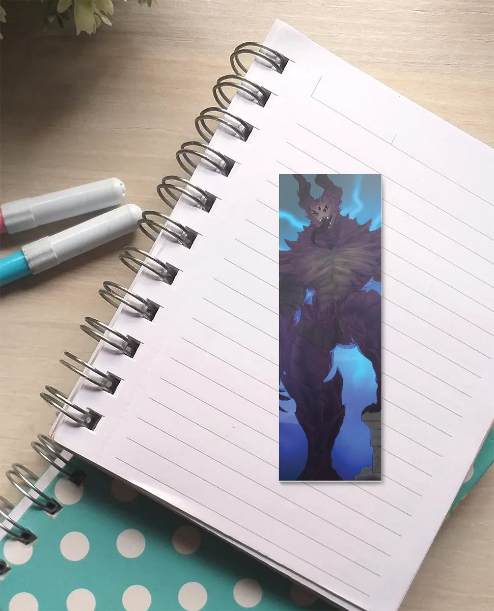 Dragon Age Pride Demon Pinup Bookmark Printing With Tassels