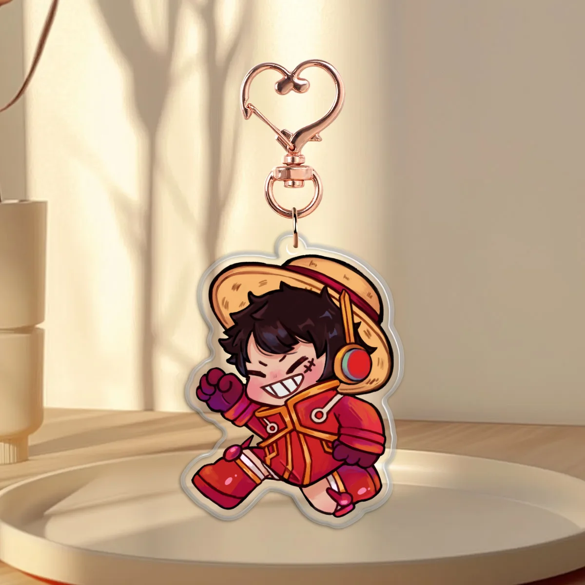 Luffy Egghead - Epoxy Keychain