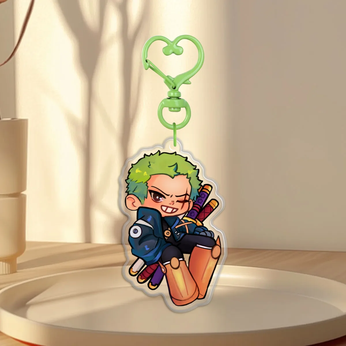 Zoro Egghead - Epoxy Keychain