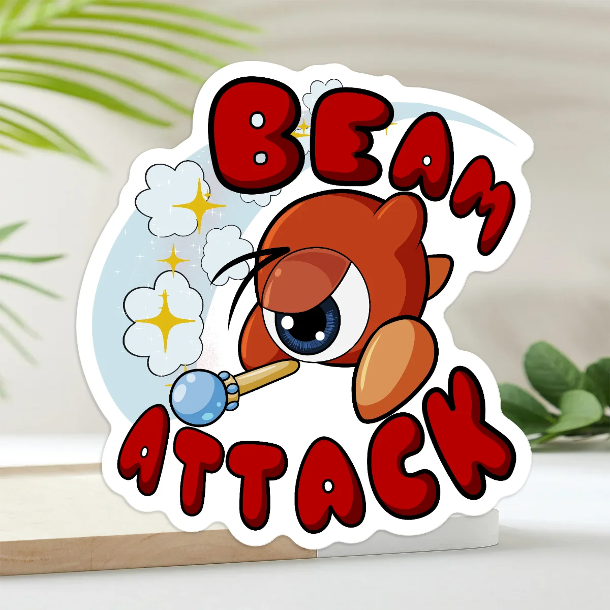 BEAM ATTACK Dee Stickers (Pack of 5)