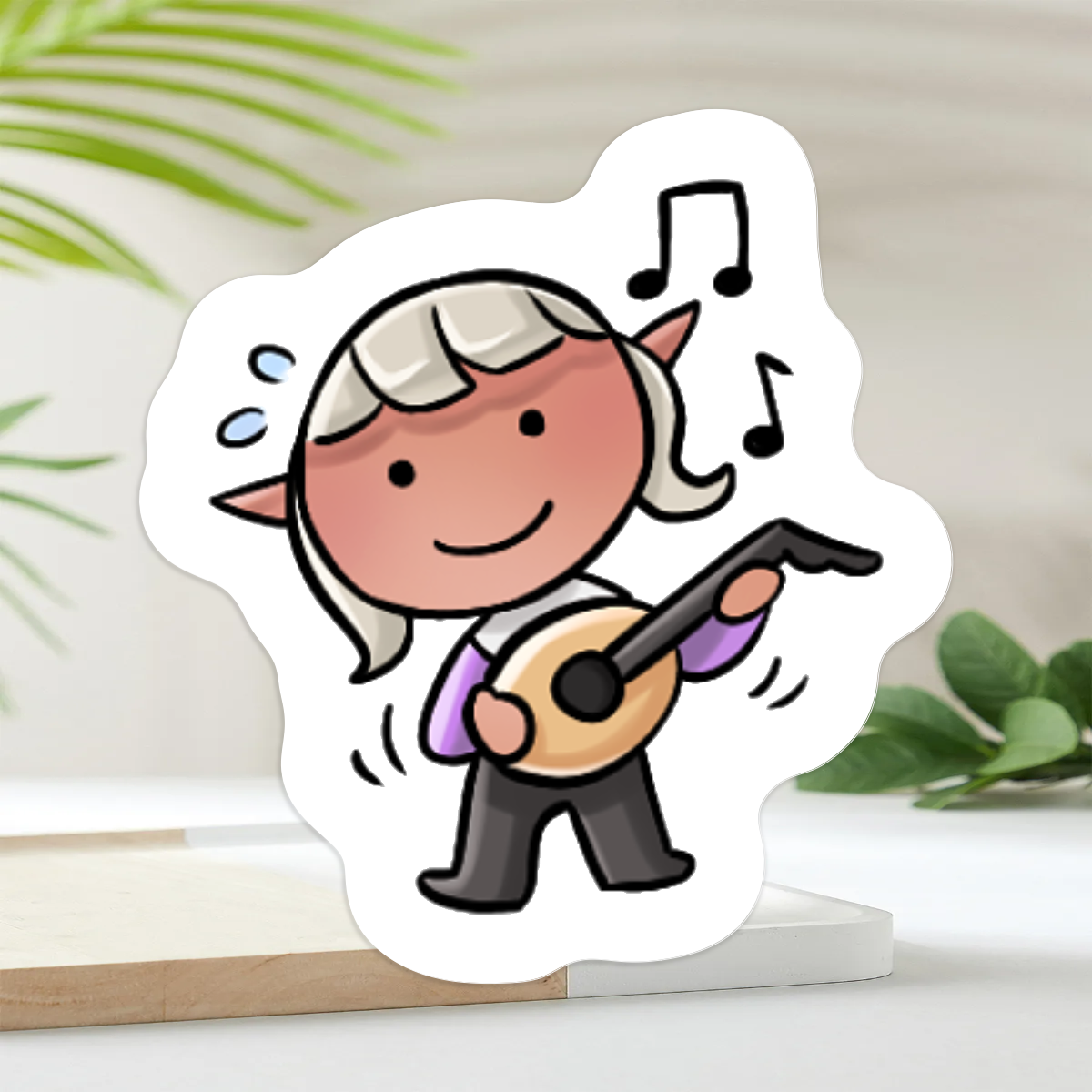Mini Thistle Vinyl Stickers