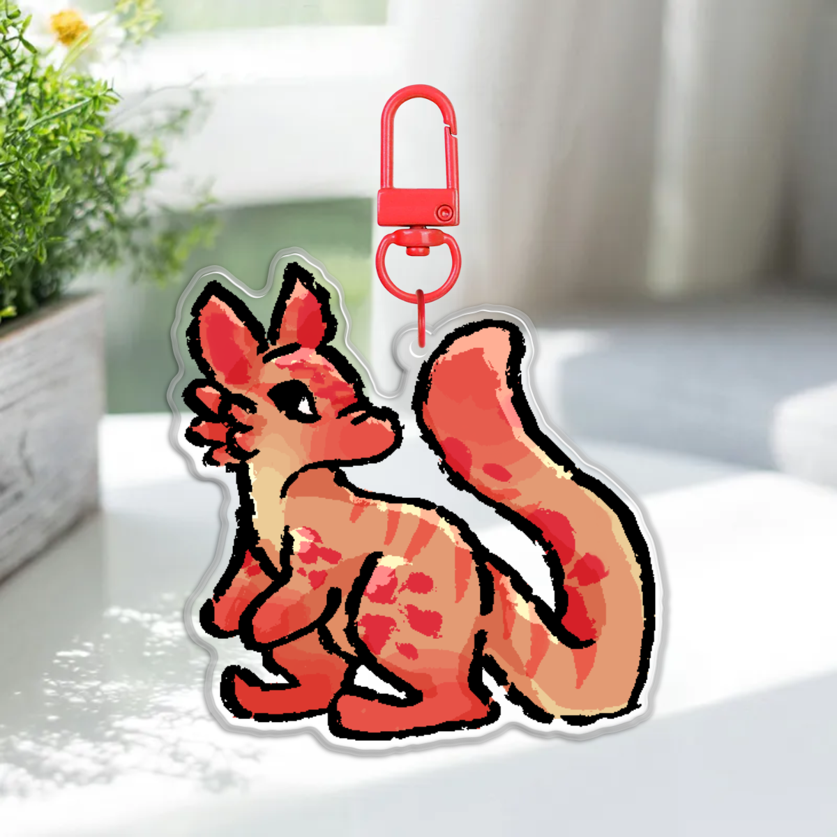 Vulcan Rock-hopper Acrylic Keychain