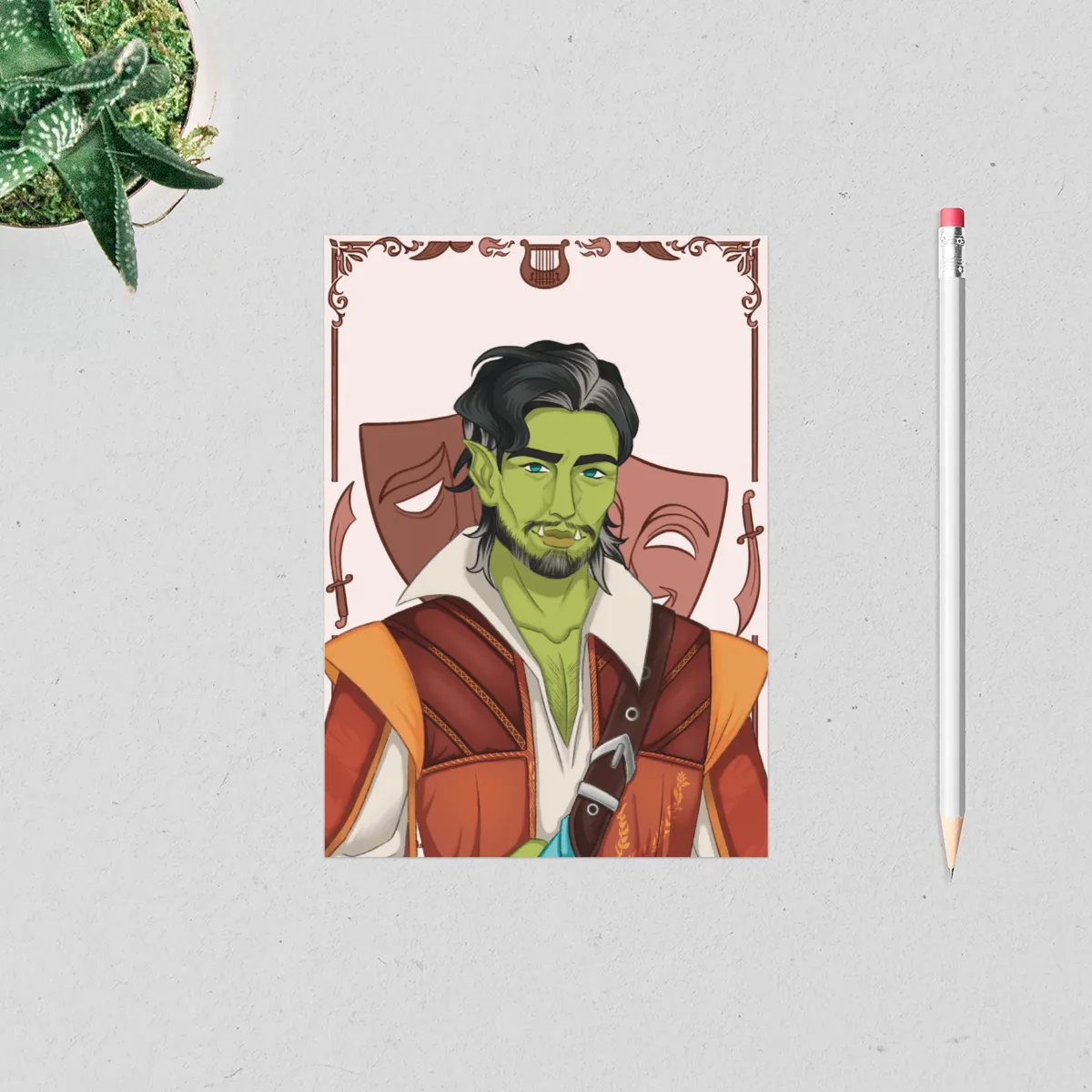 Critical Role Print - Hal