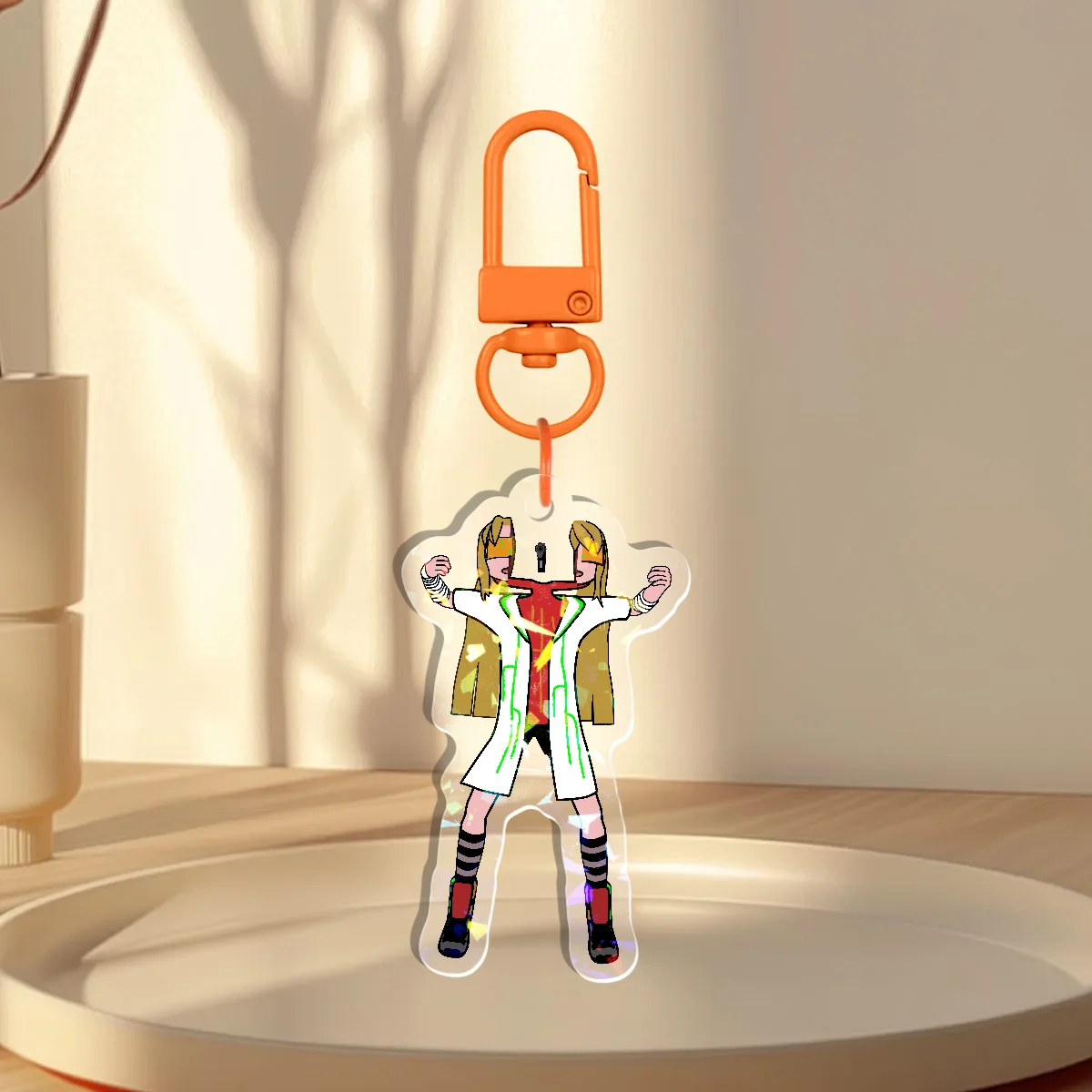 Exodayo Holographic Keychain