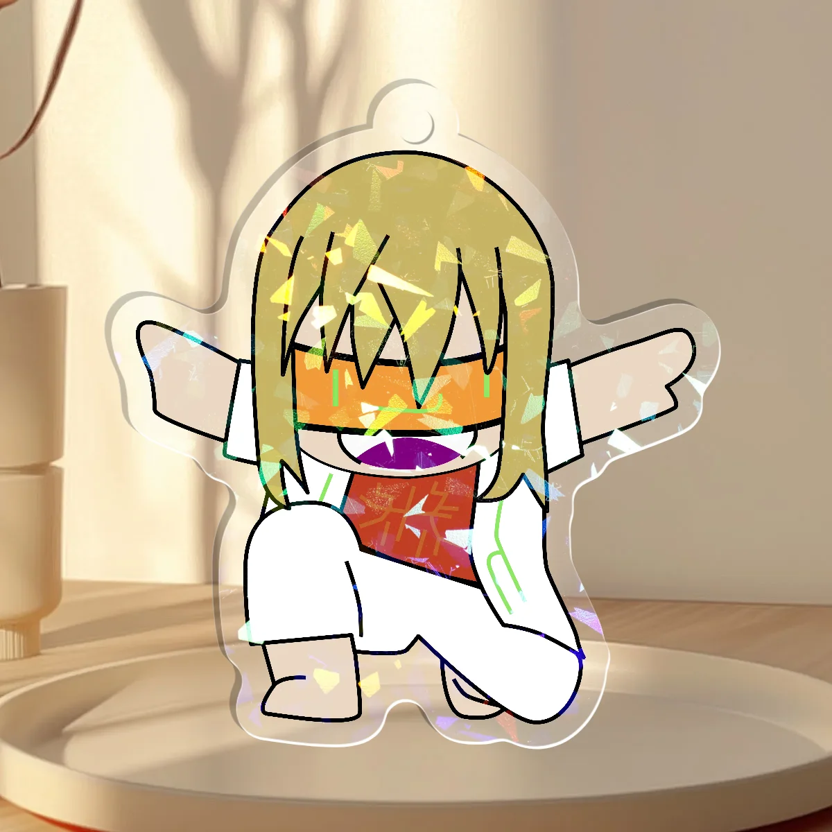 Chibidayo Holographic Keychain