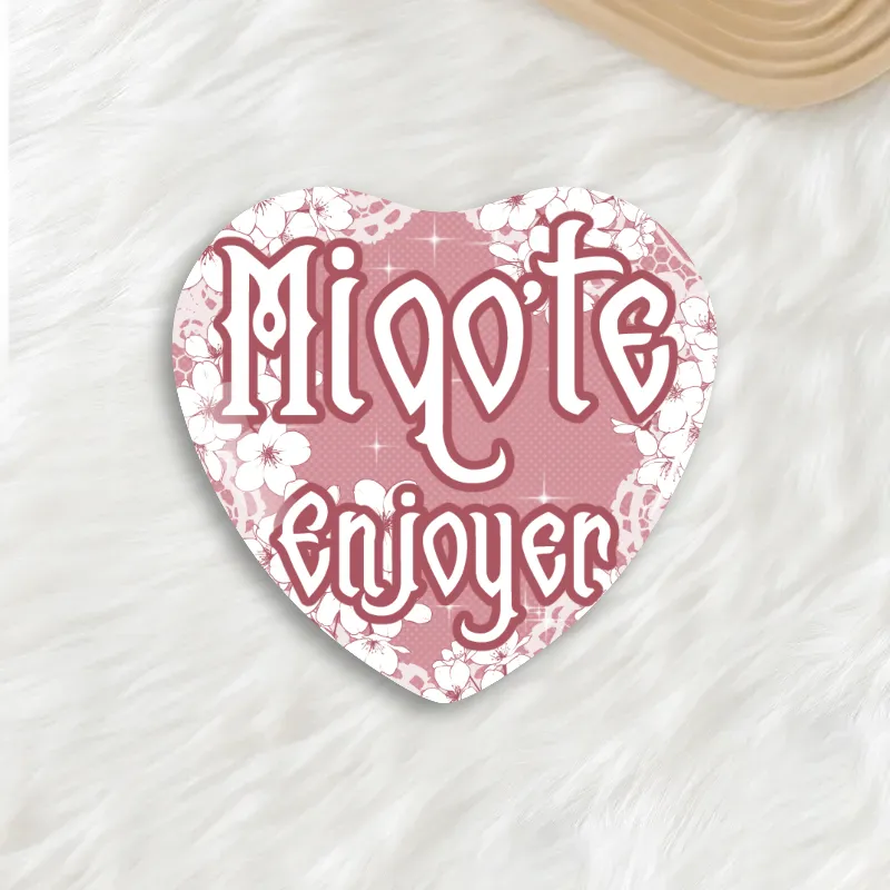Miqo'te Enjoyer Button Pin
