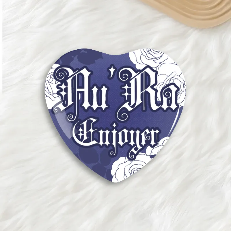 Au'Ra Enjoyer Button Pin