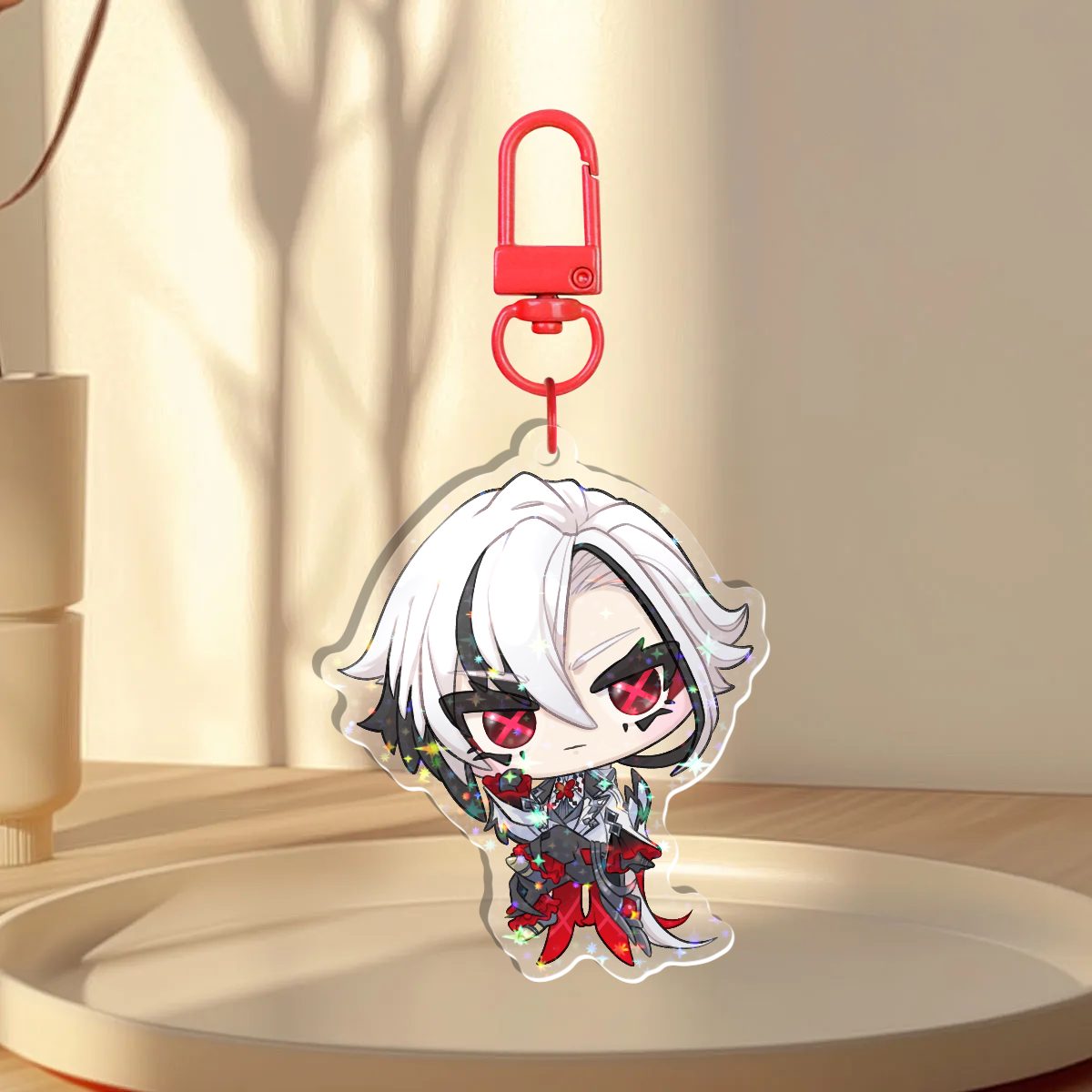Arlecchino Holographic Keyring