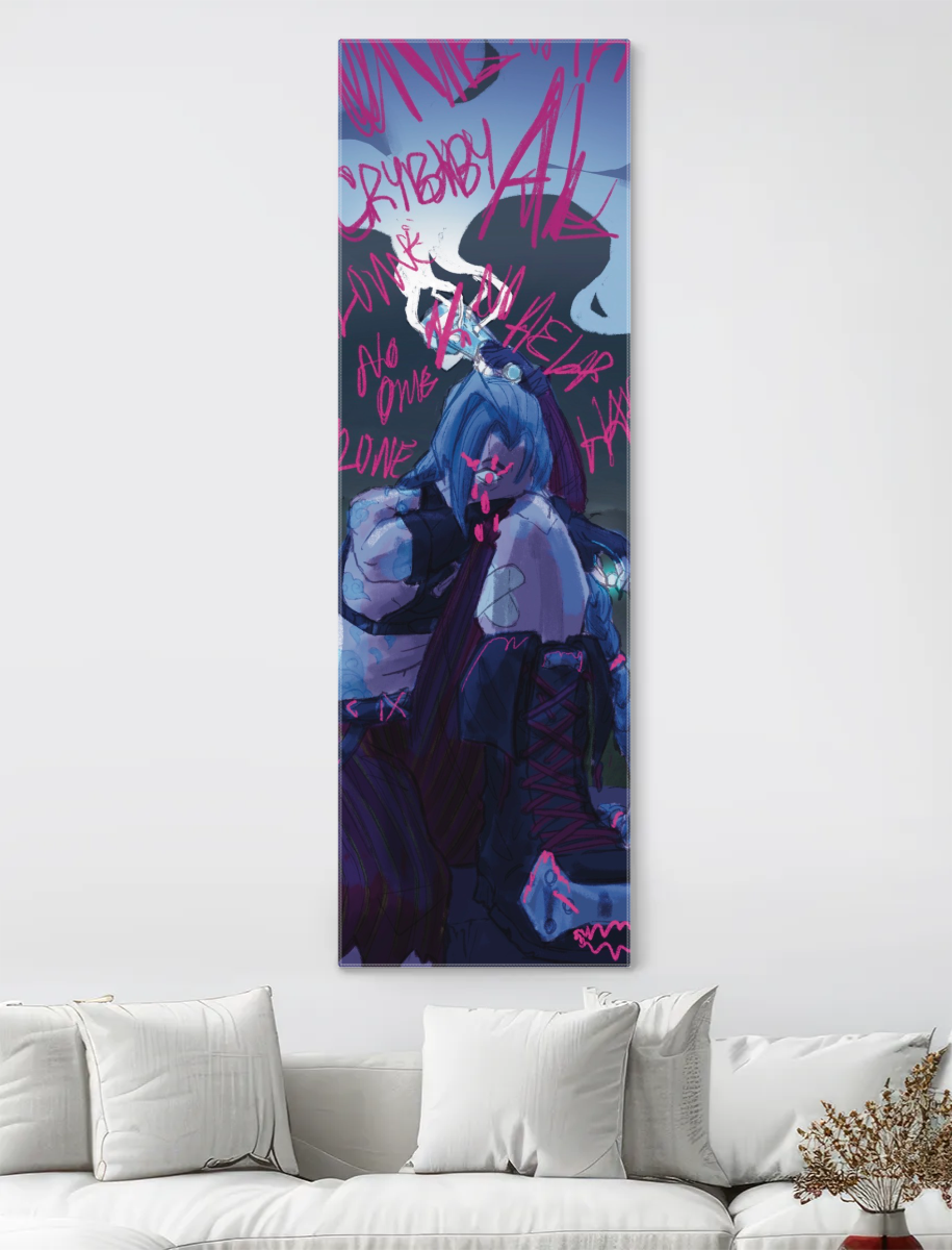 Jinx Hallucinations Tapestry