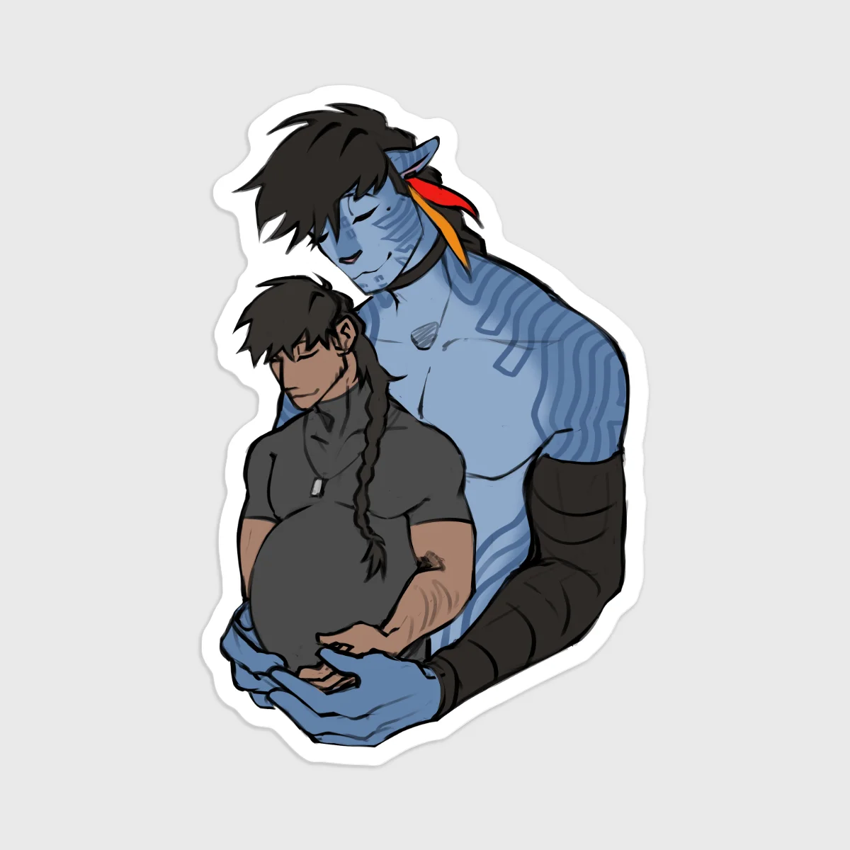 Vashwood mpreg Sticker