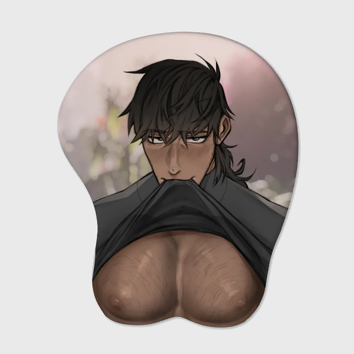 Wolfwood Mouse Pad With Wrist Support