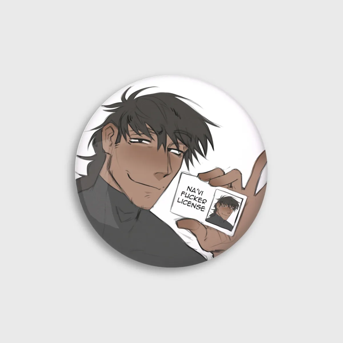 Wolfwood License Pin