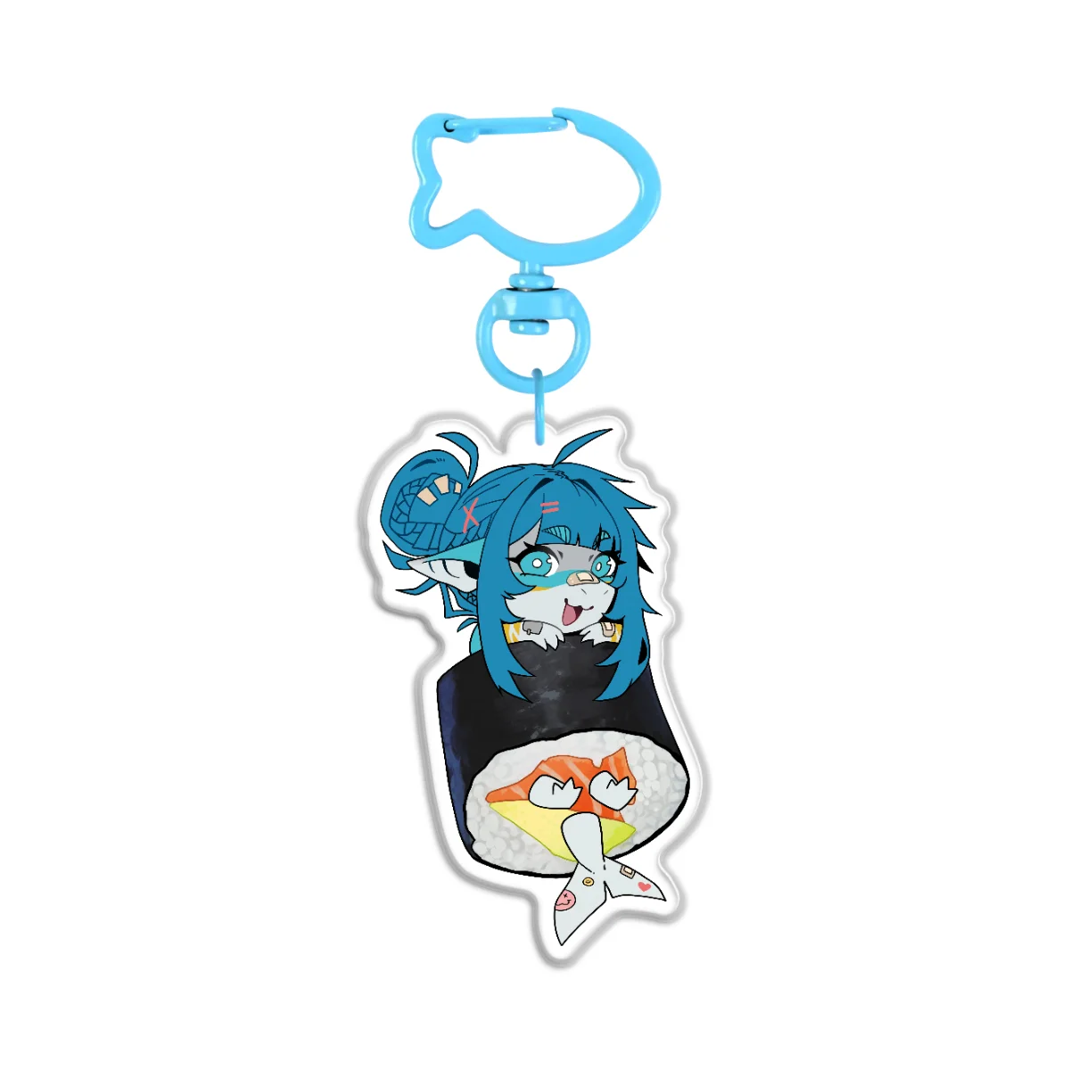 Sudo: Maki Roll - Epoxy Keychain