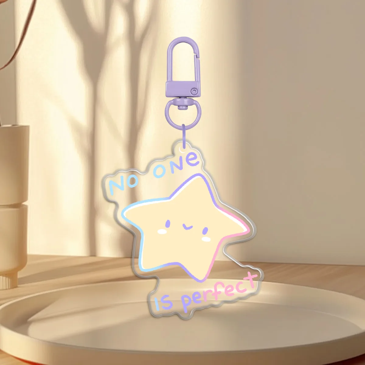 Starry Inspiration - No One is Perfect Epoxy Charm