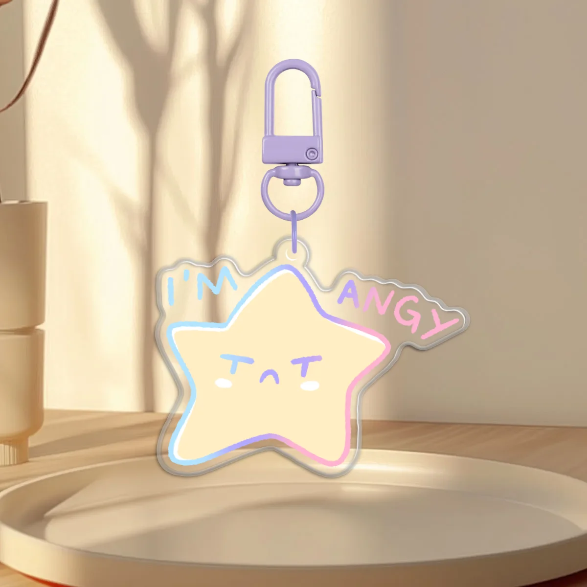 Starry Inspiration - I'm Angy Epoxy Charm