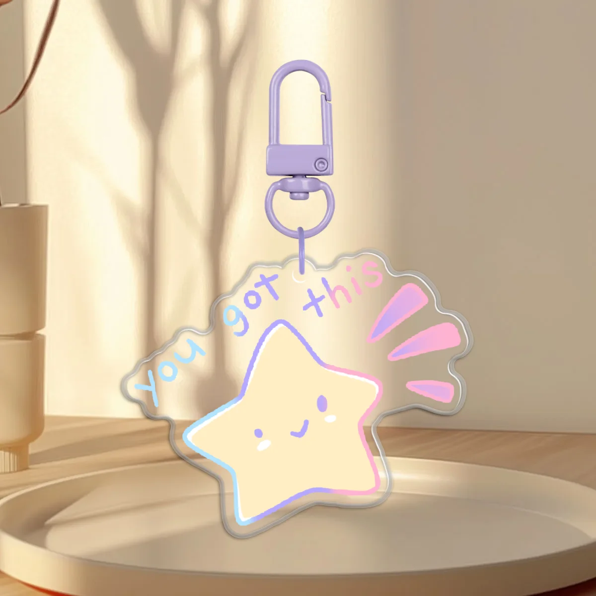 Starry Inspiration - You Got This Epoxy Charm