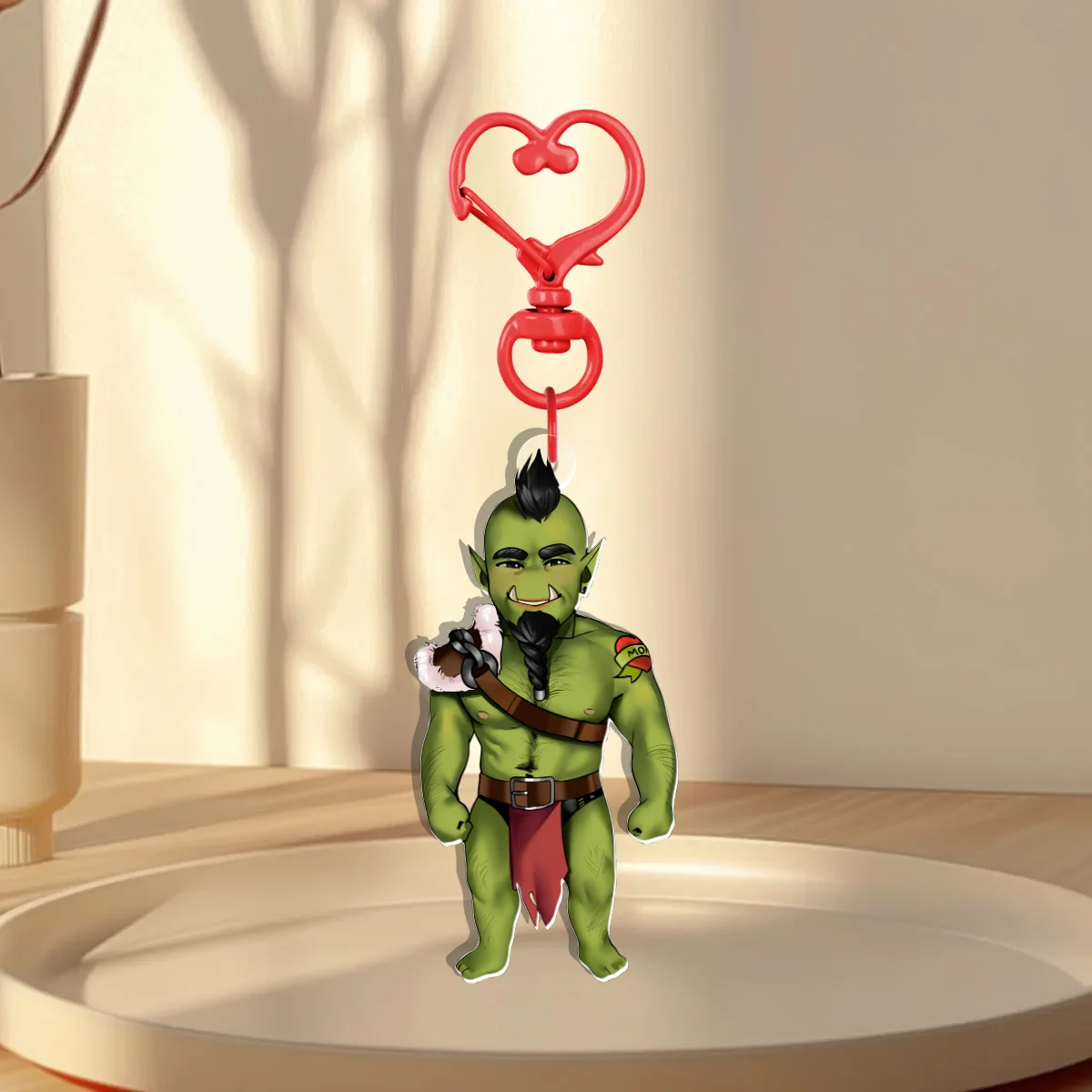 Hork Full Bleed Acrylic Keychains