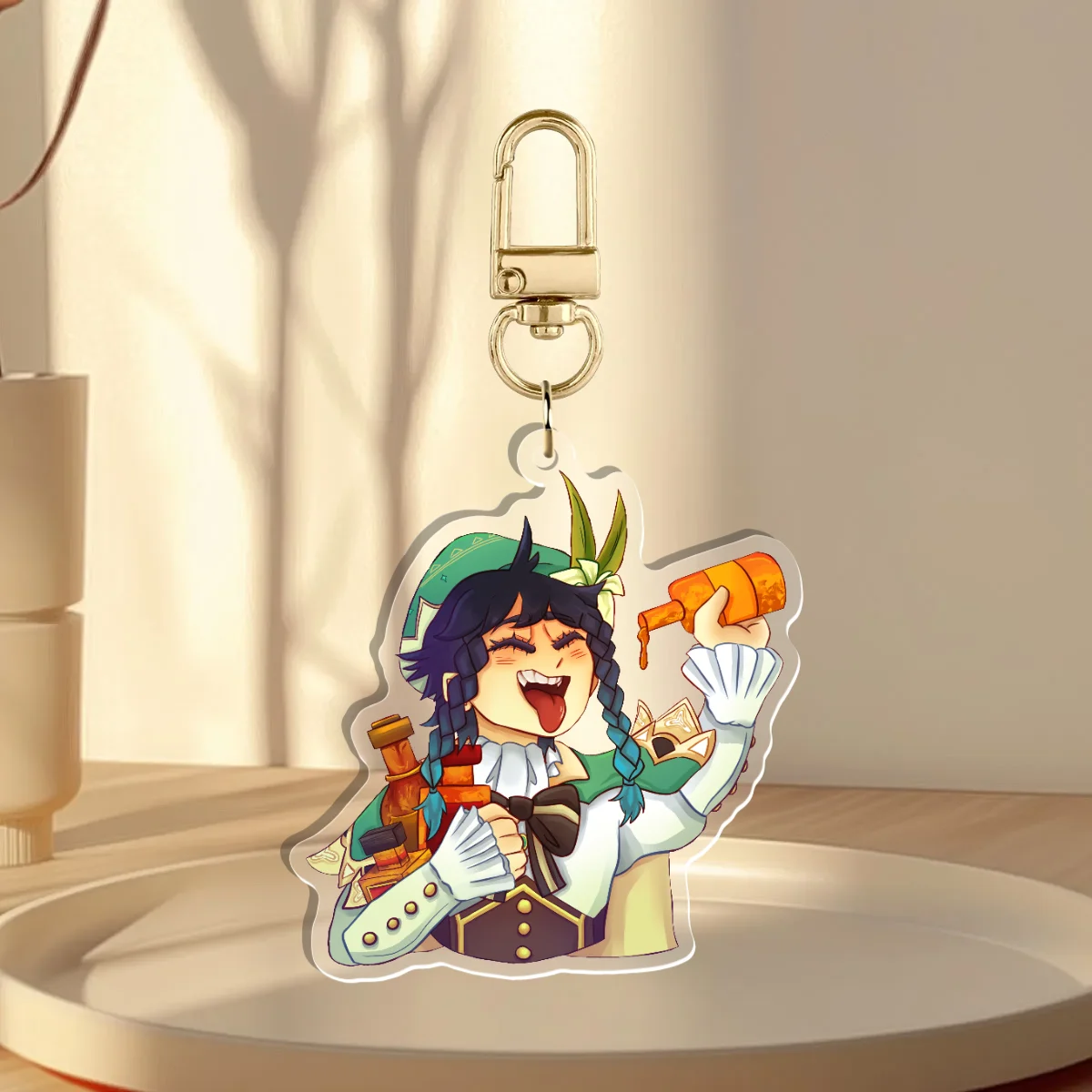 Venti Acrylic Keychain | Genshin Impact Fan Art