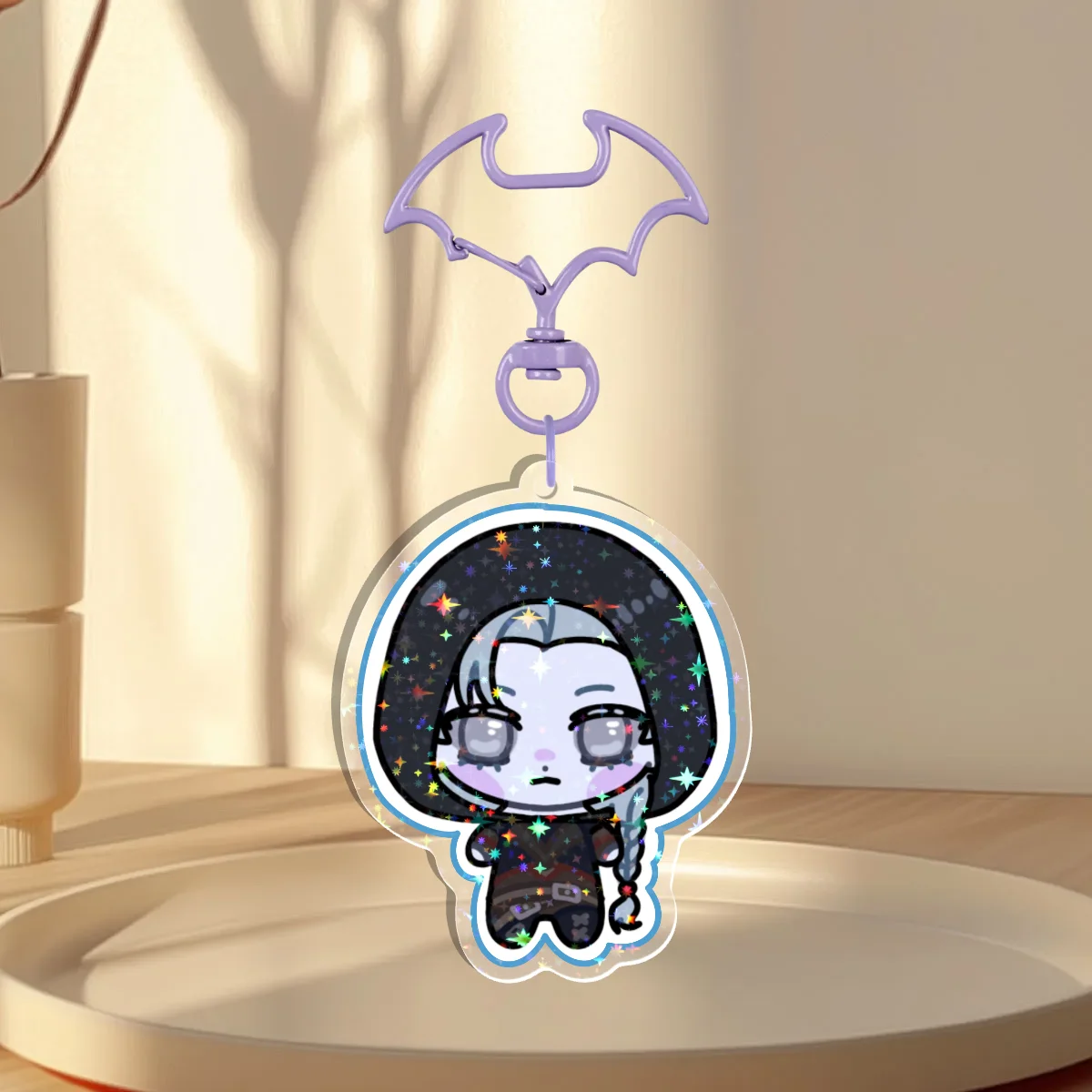Nyx Holographic Keychain