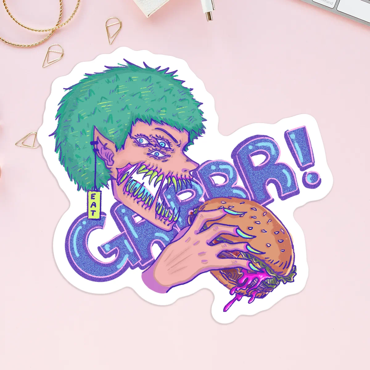 Custom Vinyl Stickers x5