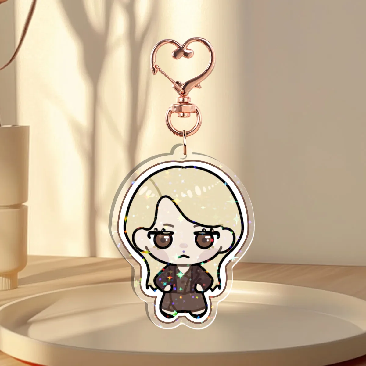 Nat Holographic Keychain