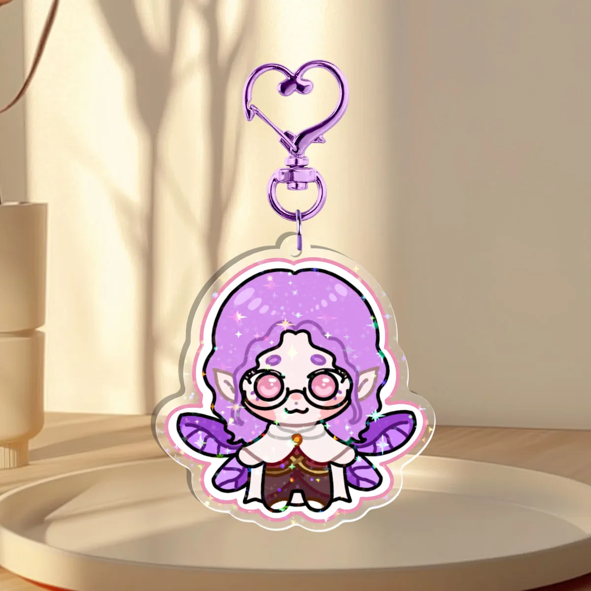 Avalon Holographic Keychain