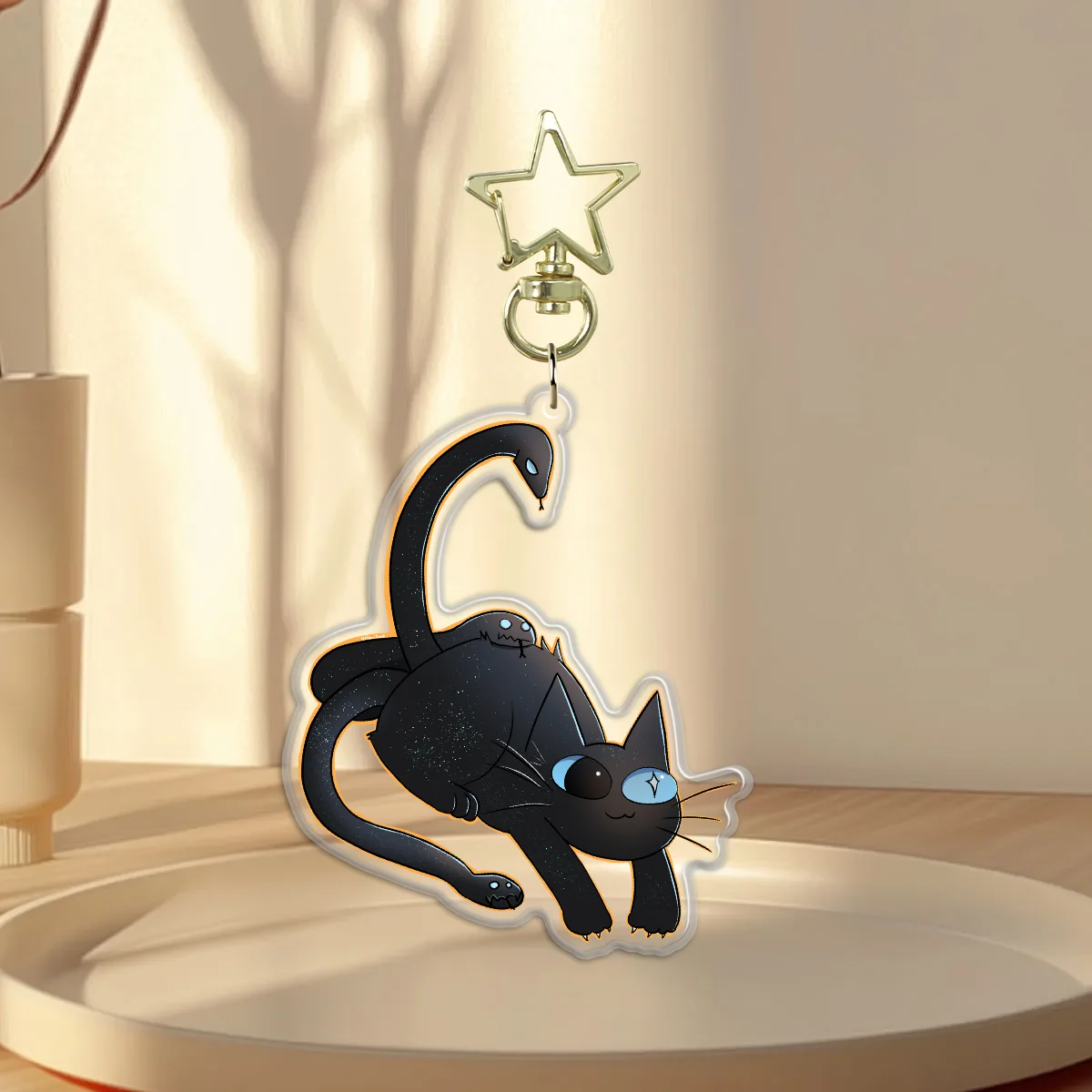 Autonoe Void Kitty Acrylic Keychains Charms