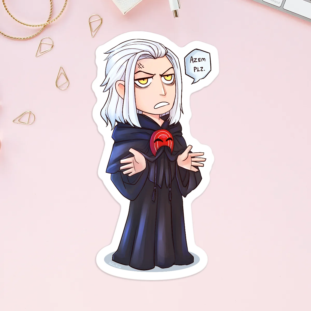 FFXIV Hades Emet-Selch Vinyl Stickers