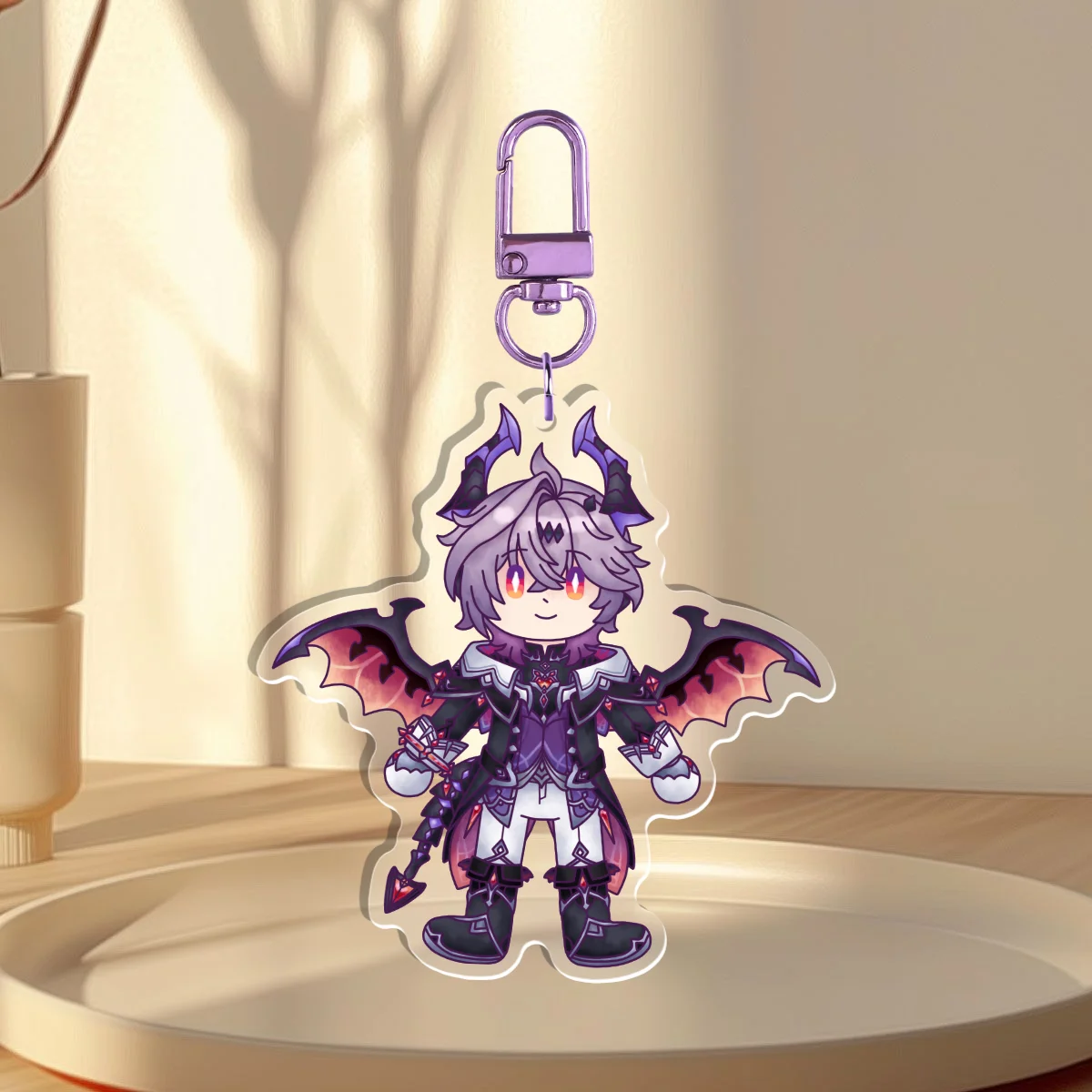 Genshin Impact Durin Keychain (Toward the Distant Horizon ver)
