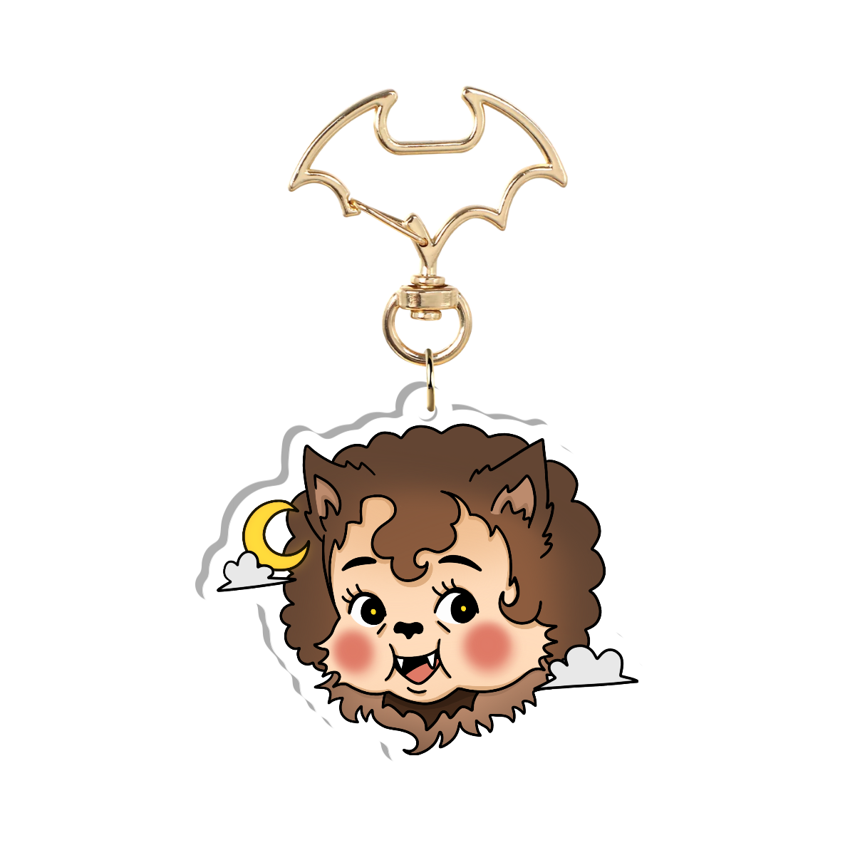 Werewolf Ray Keychain