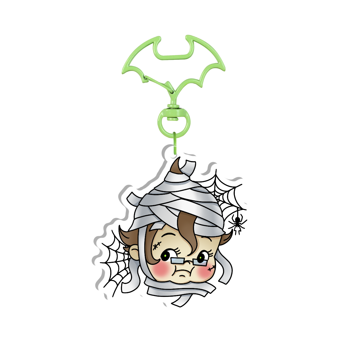 Mummy Mikey Keychain