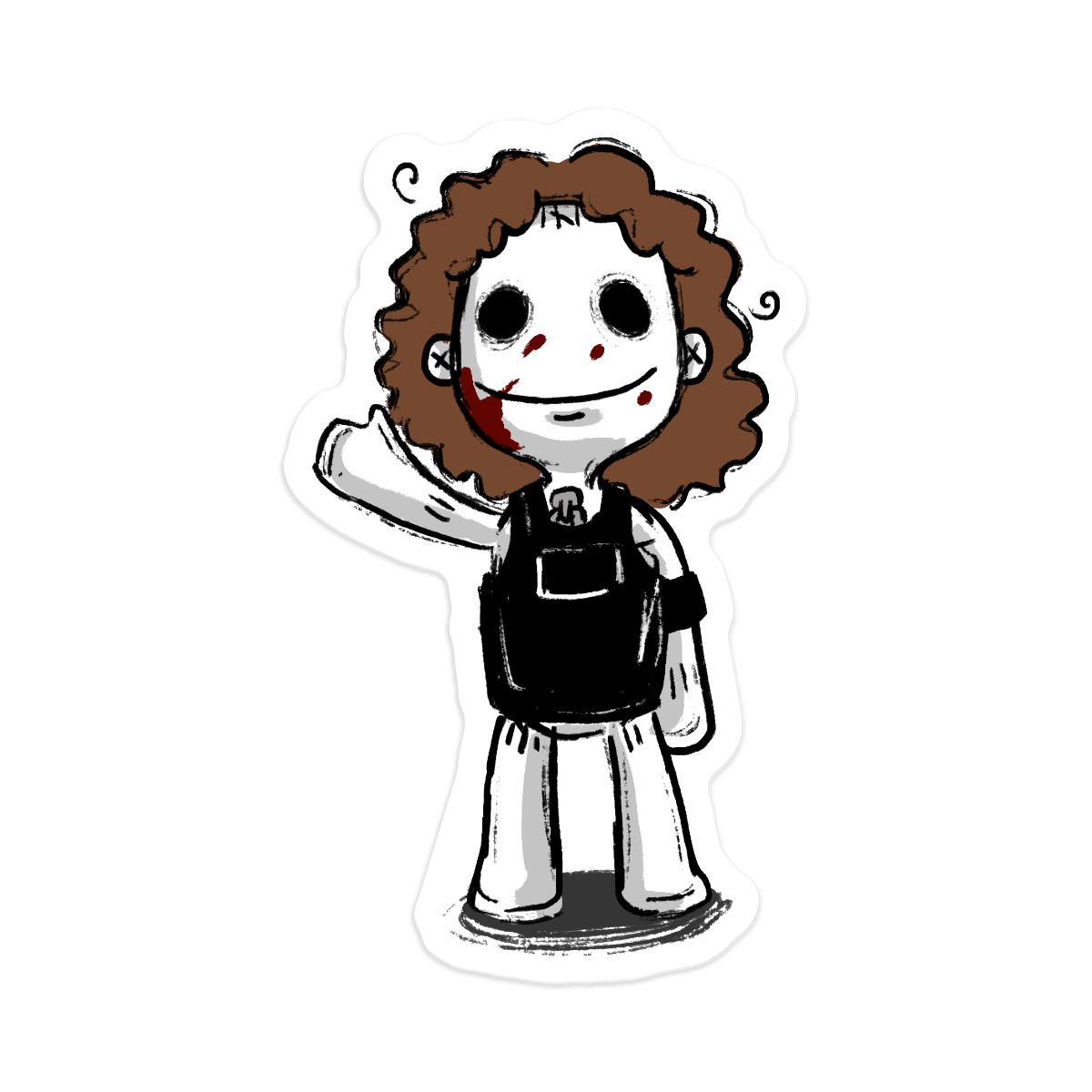 Sackboy Ray Vinyl Stickers