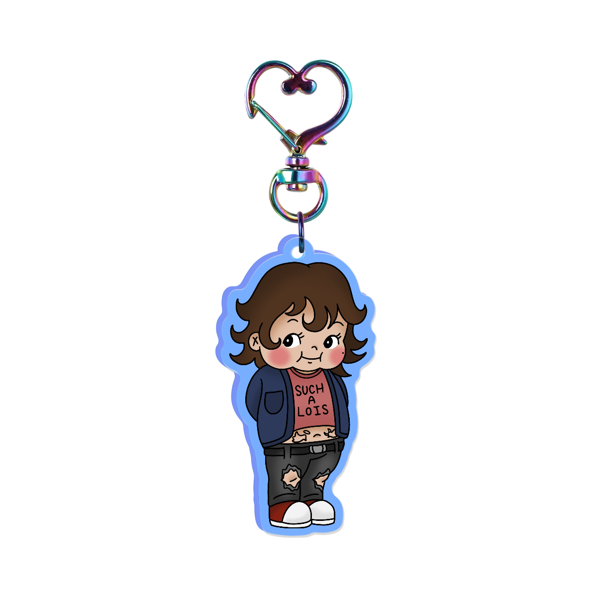 SuchALois Frankie Keychain