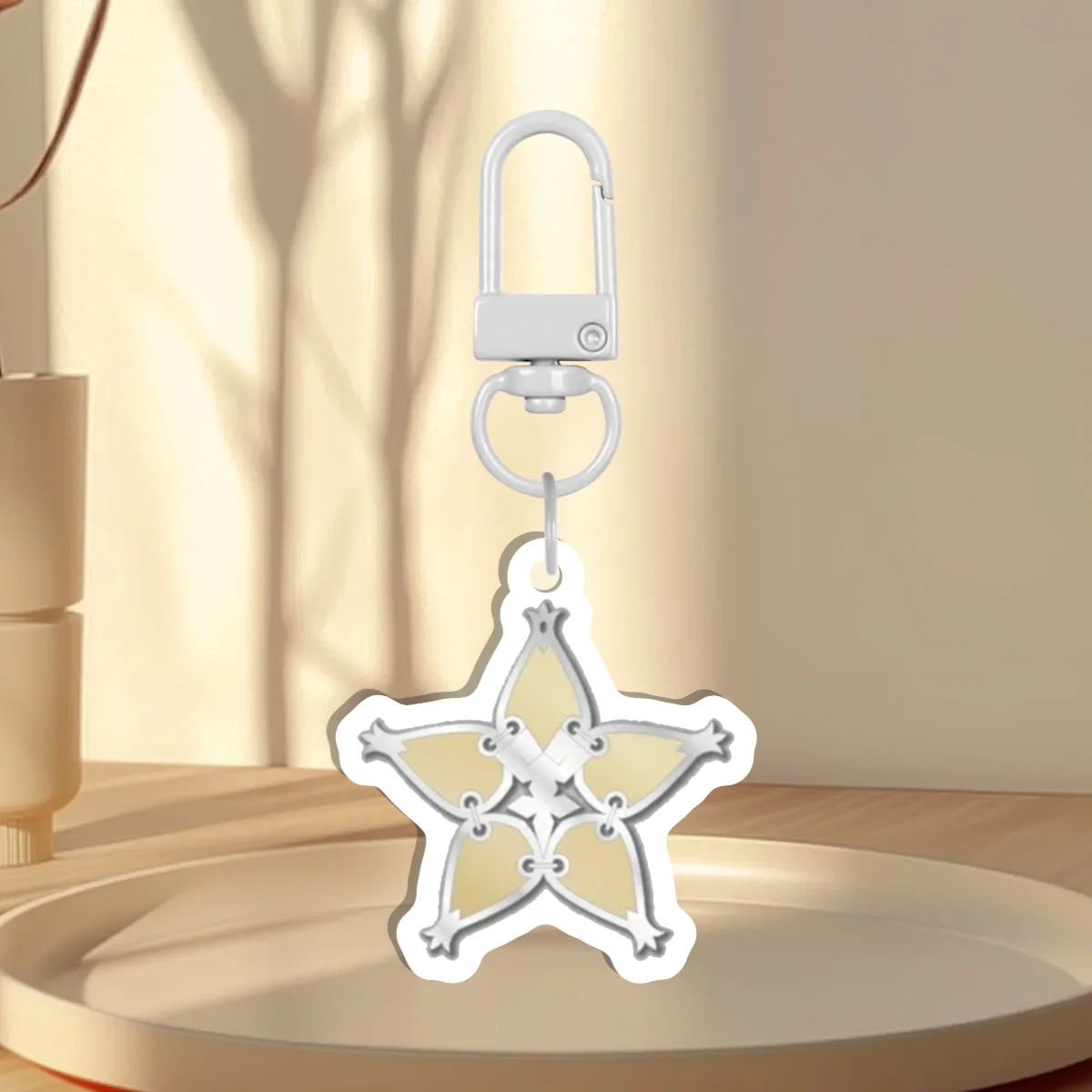 Custom Non Clear Acrylic Keychain