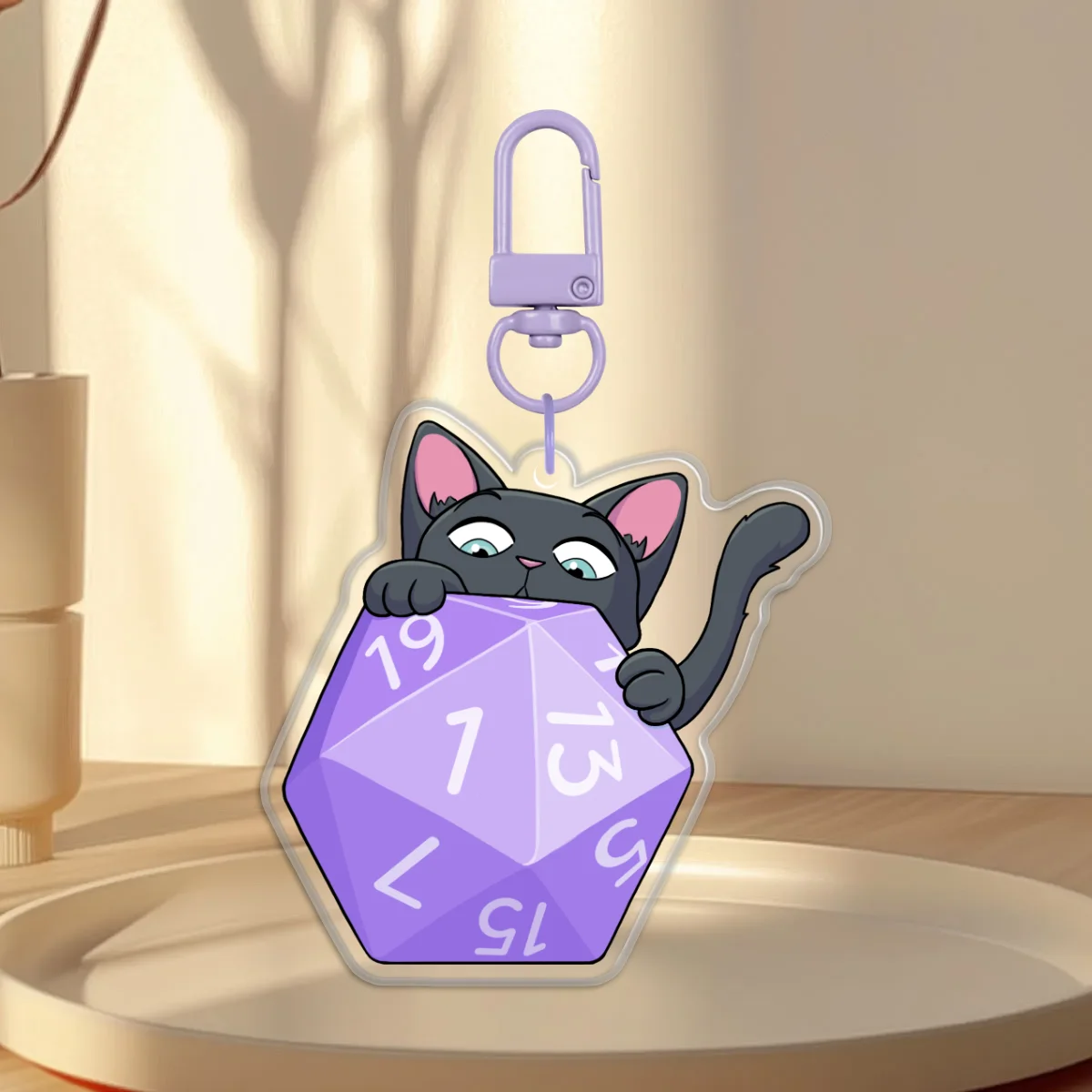 Fumble cat Keychain