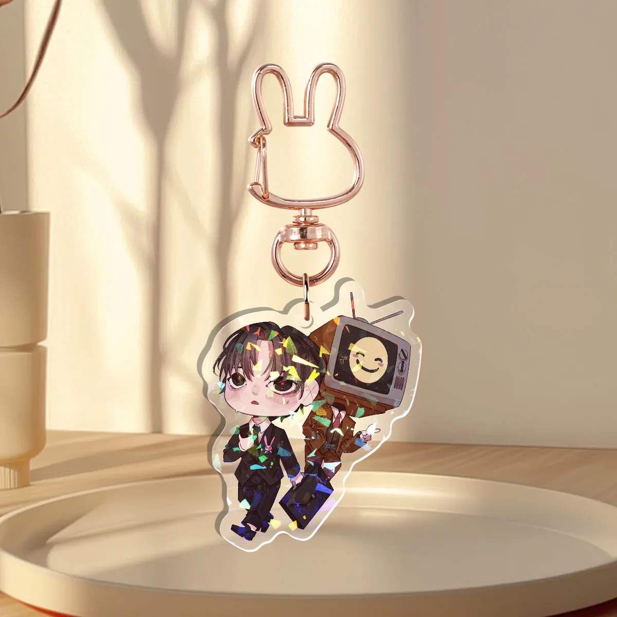 Kim Soleum & Braun Keychain Mushi