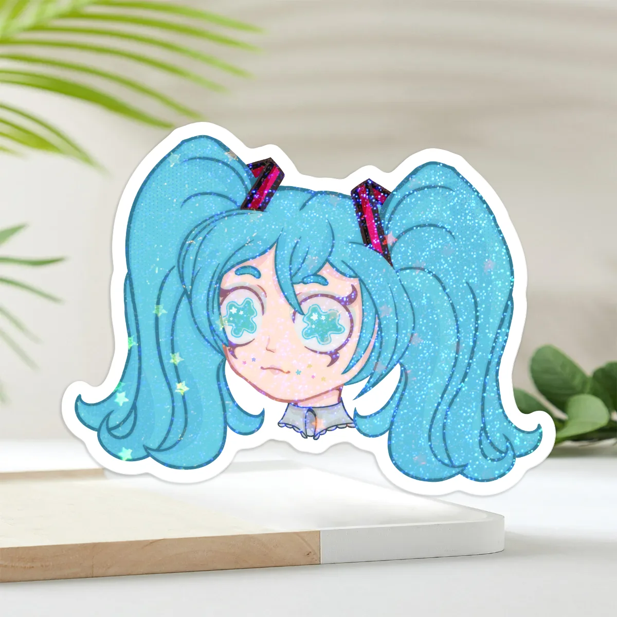 Hatsune Miku headshot sticker 2