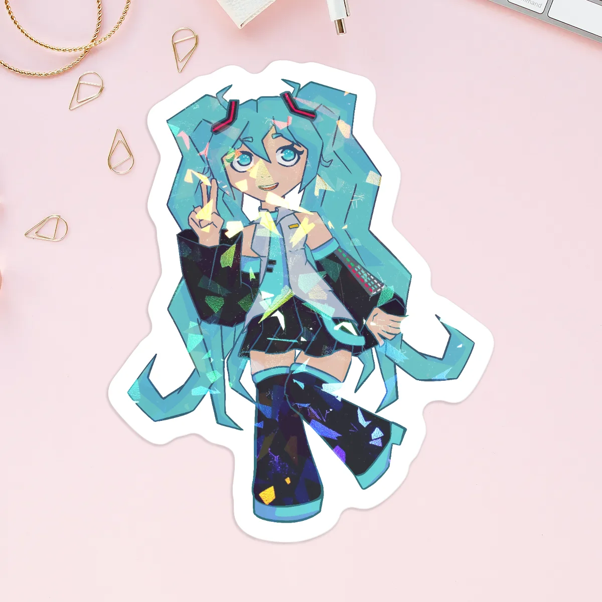 Miku pose sticker