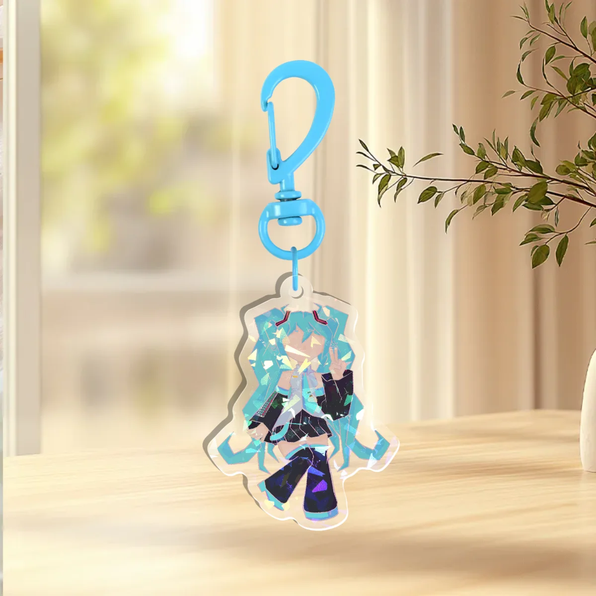 Miku pose keychain 6