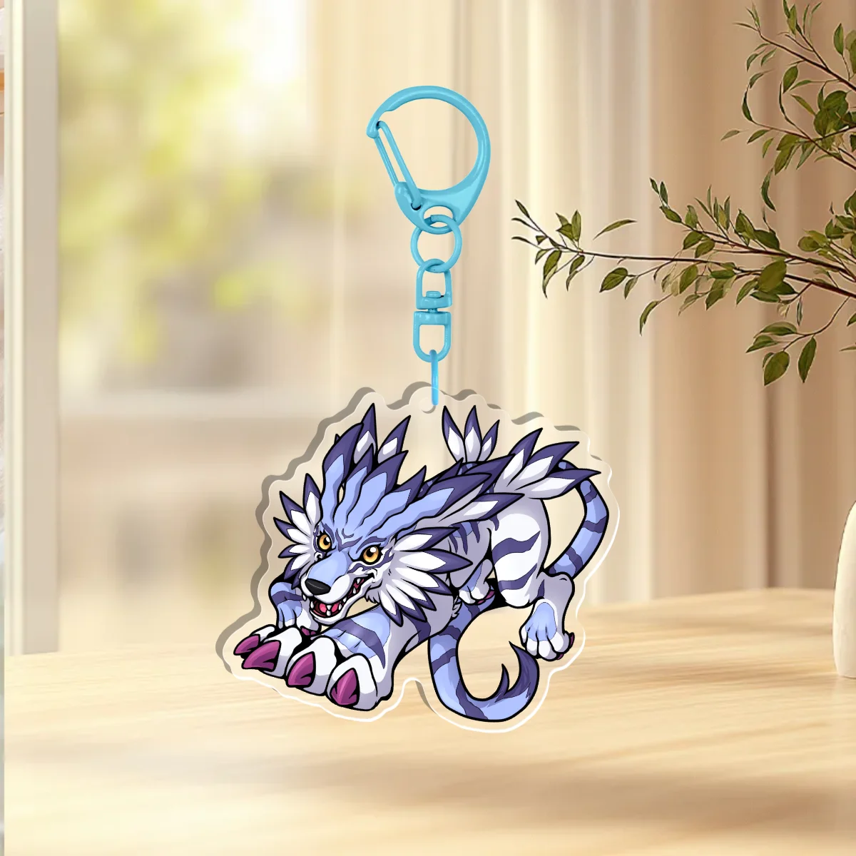 Garurumon - Acrylic Keychain