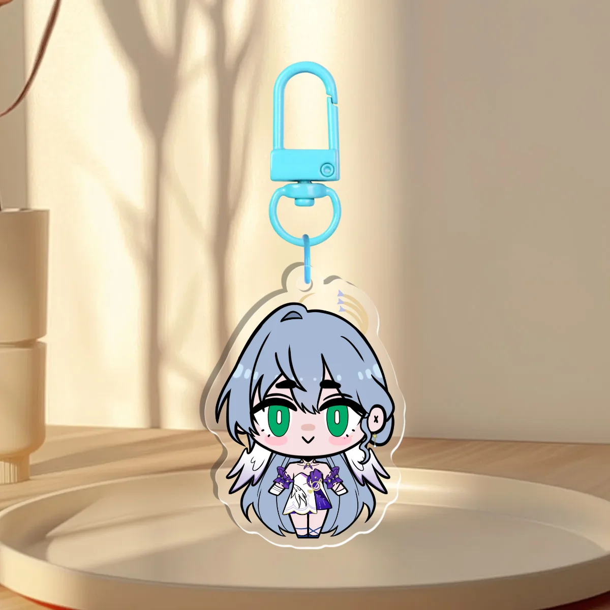 Robin Honkai Star Rail Clear Acrylic Keychains