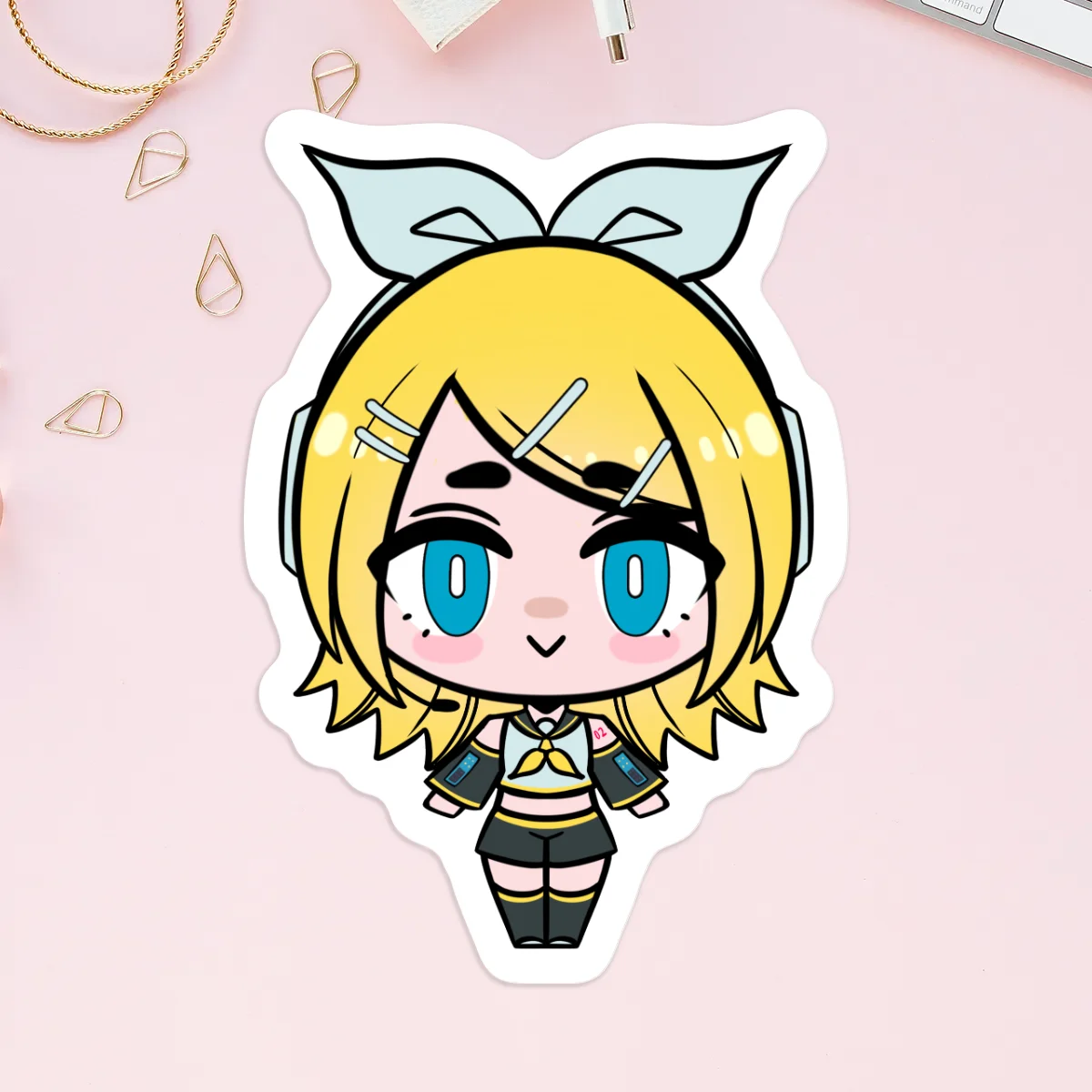 Kagamine Rin Vinyl Stickers