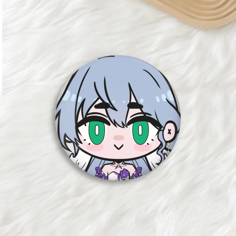 Robin Honkai Star Rail Round Button Pins