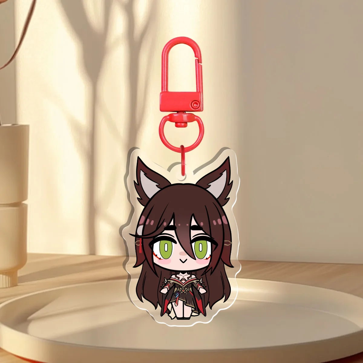 Fugue Honkai: Star Rail Clear Acrylic Keychains