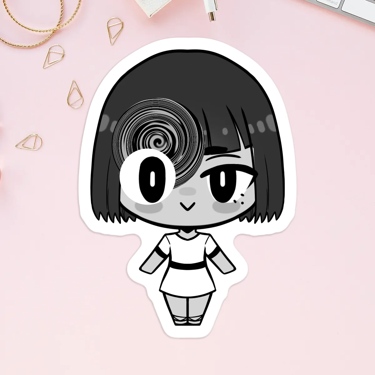 Azami Junji Ito Vinyl Stickers