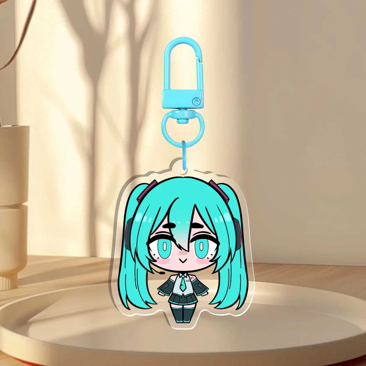 Chibi Hatsune Miku 2" Acrylic Charm