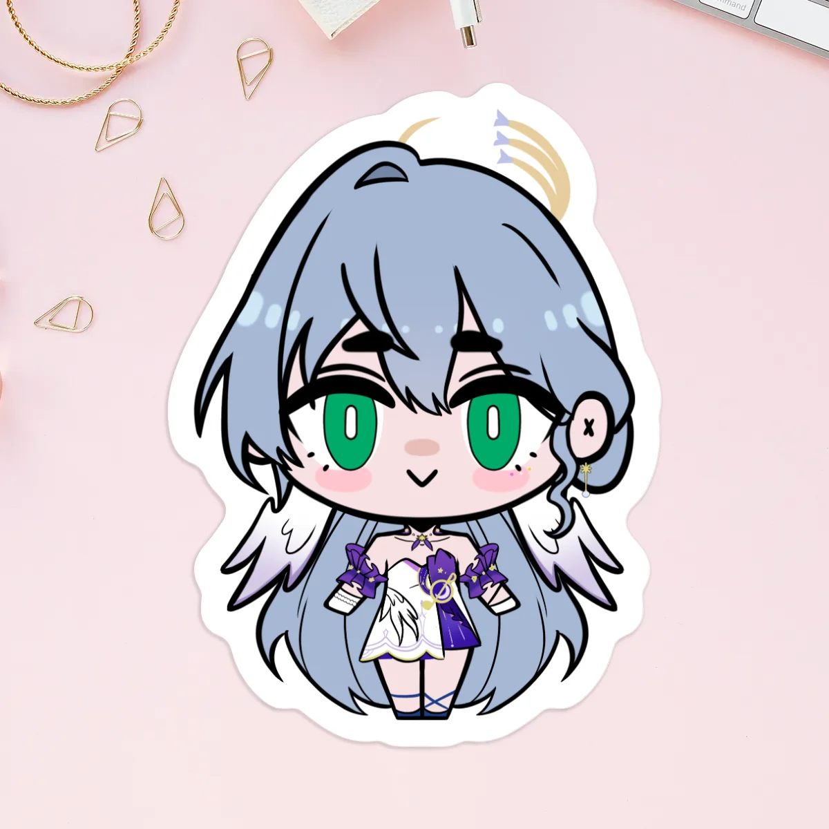 Robin Honkai Star Rail Vinyl Stickers
