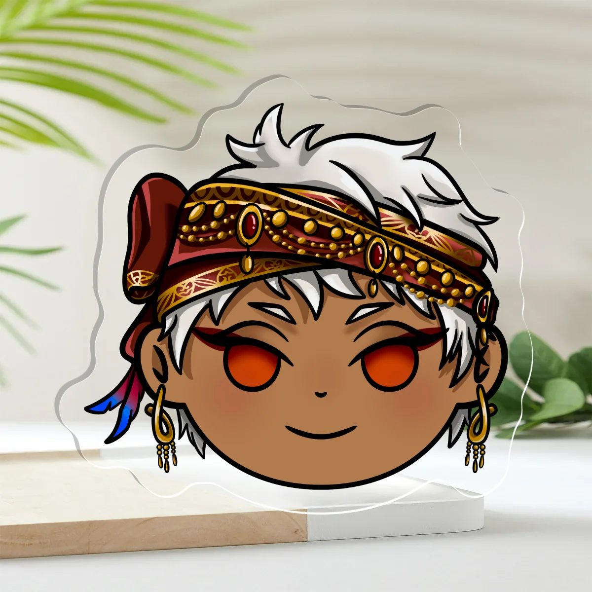 Kalim | Clear Acrylic Pin