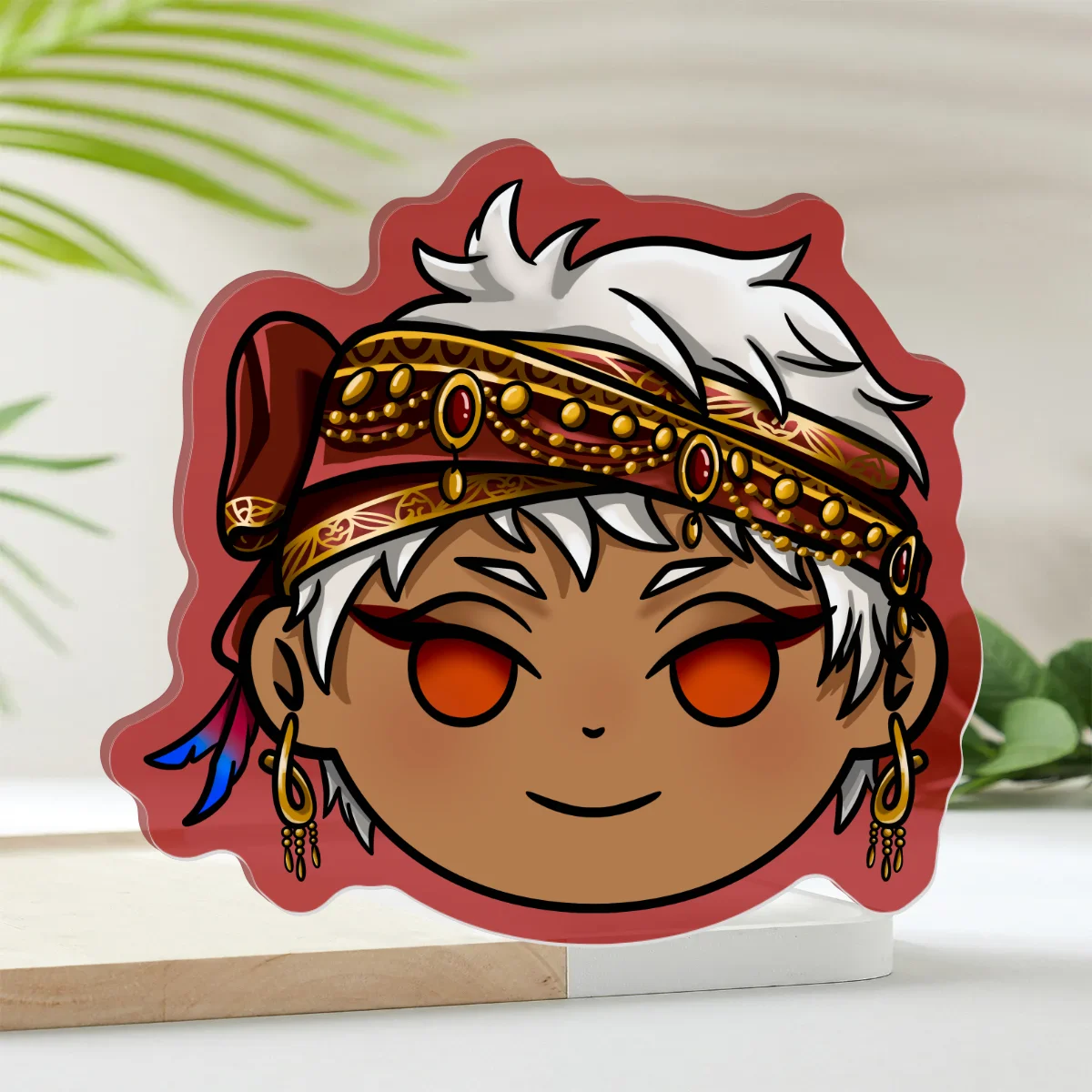 Kalim | Coloured Acrylic Pin